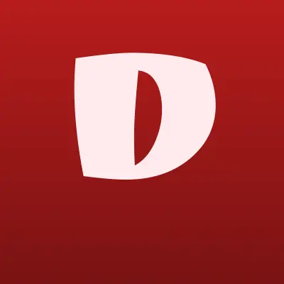DNS, супермаркет цифровой техники, лого-визитка