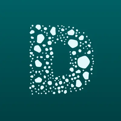 DNS, супермаркет цифровой техники, лого-визитка
