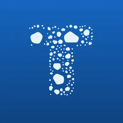 Техногений, компания по ремонту телефонов, лого-визитка